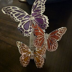 Bath & Body Works Purple and Orange Butterfly Wallflowers Plug